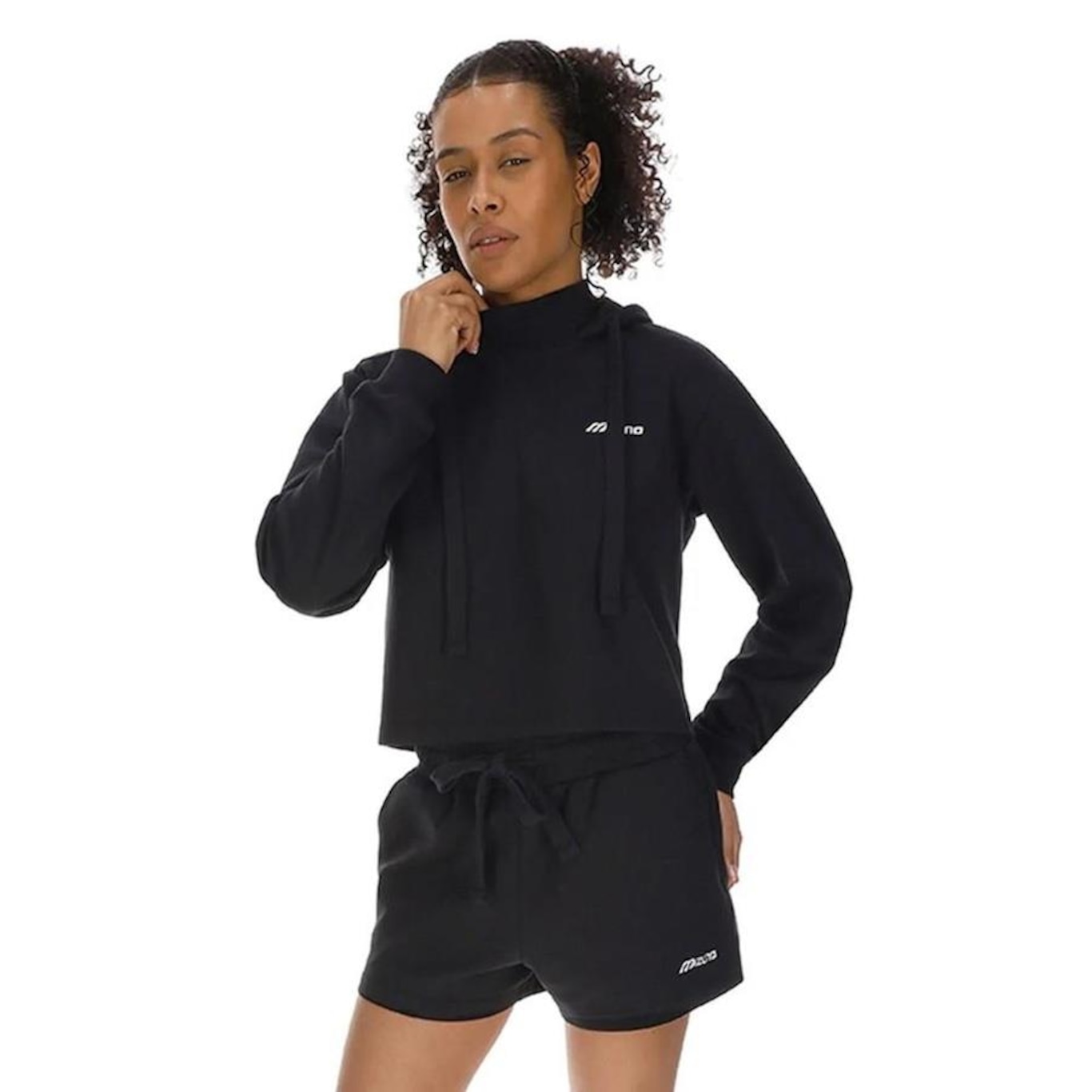 Conjunto de Agasalho Mizuno Hoodie 2 - Feminino - Foto 1