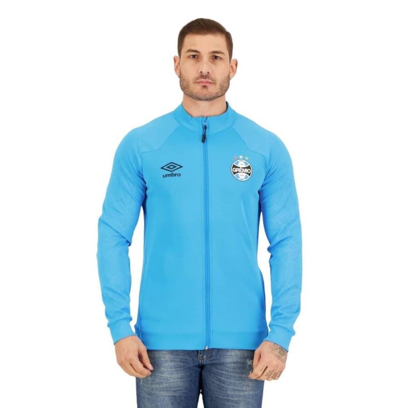 Jaqueta Hino Grêmio 2023 Umbro - Masculina - Foto 1