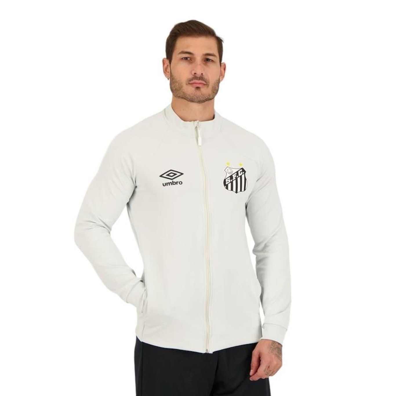 Jaqueta Hino Santos 2023 Umbro - Masculina - Foto 3