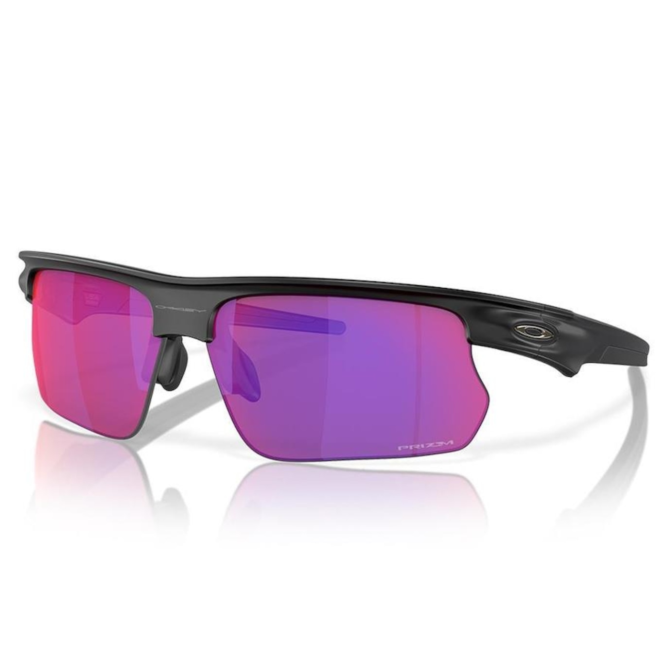 Óculos de Sol Oakley Unissex Bisphaera Matte Prizm Road - Foto 1