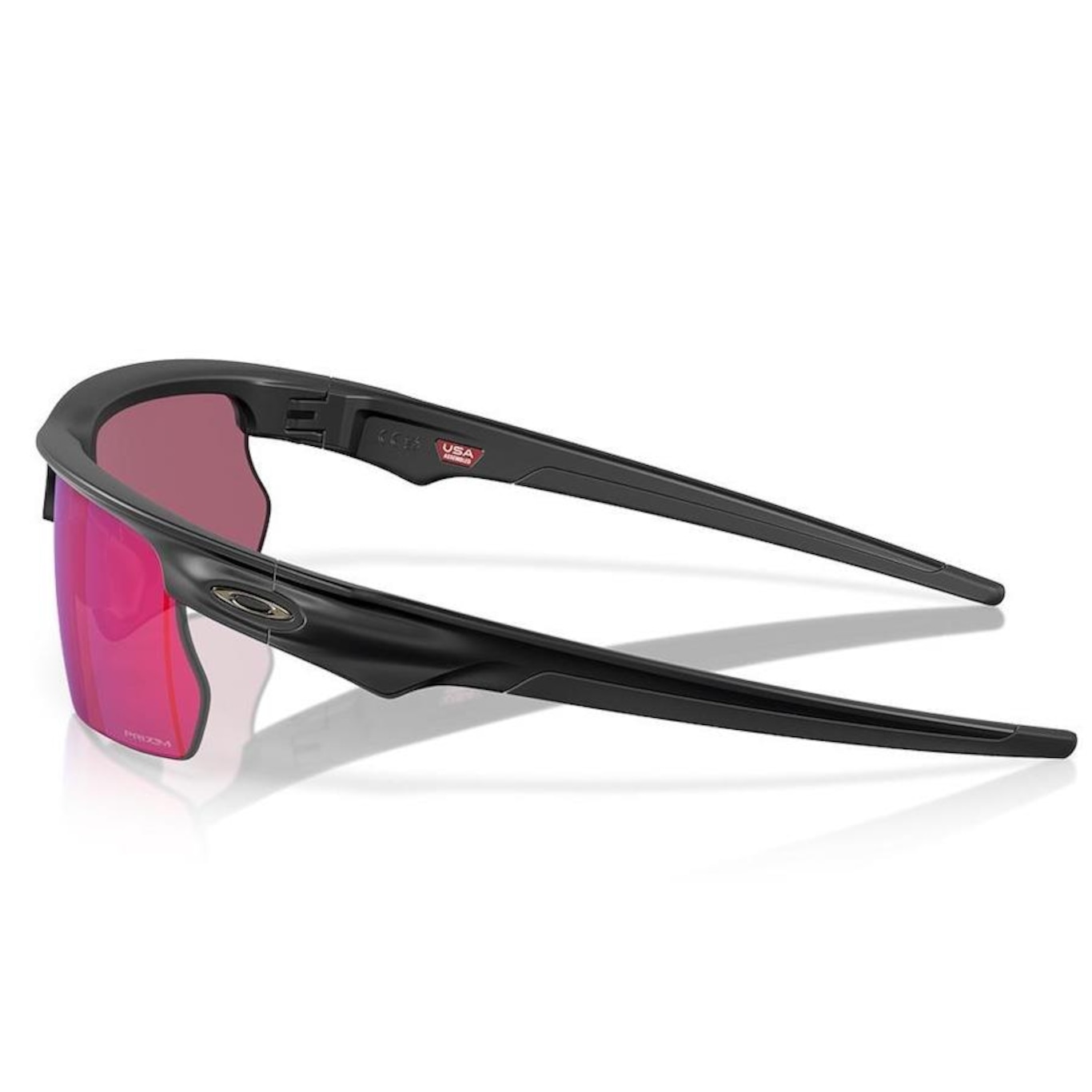 Óculos de Sol Oakley Unissex Bisphaera Matte Prizm Road - Foto 2