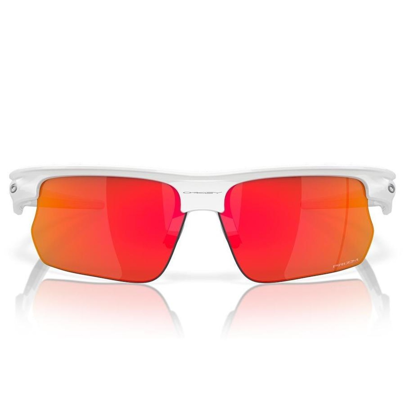 Óculos de Sol Oakley Unissex Bisphaera Polished Prizm Ruby - Foto 3