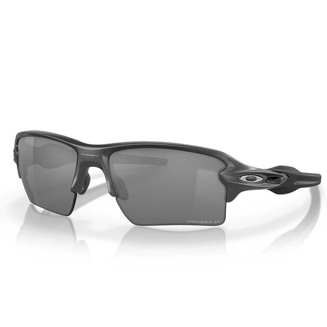 Óculos de Sol Oakley Unissex Flak 2.0 Xl Steel Prizm Polarized - Foto 1