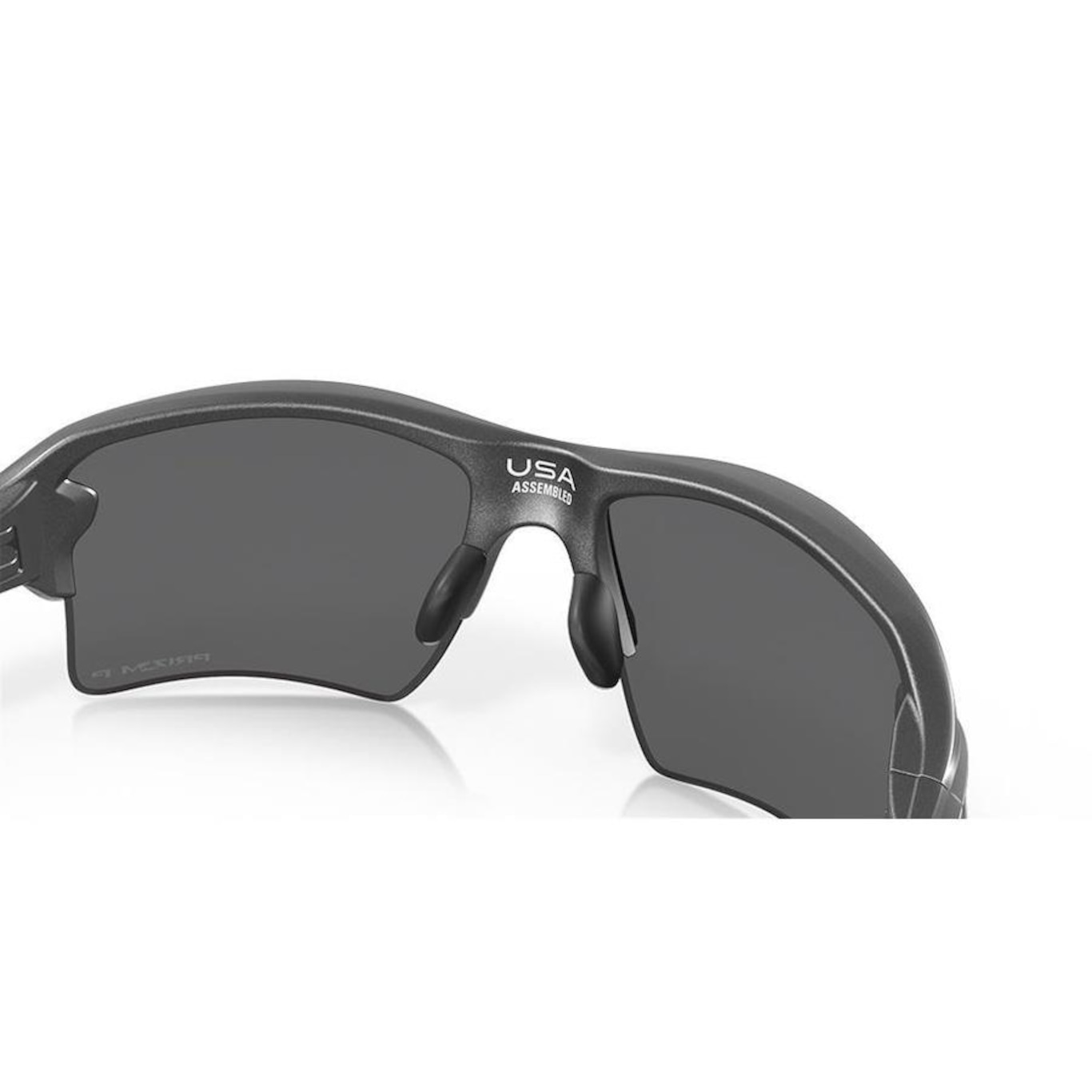 Óculos de Sol Oakley Unissex Flak 2.0 Xl Steel Prizm Polarized - Foto 4