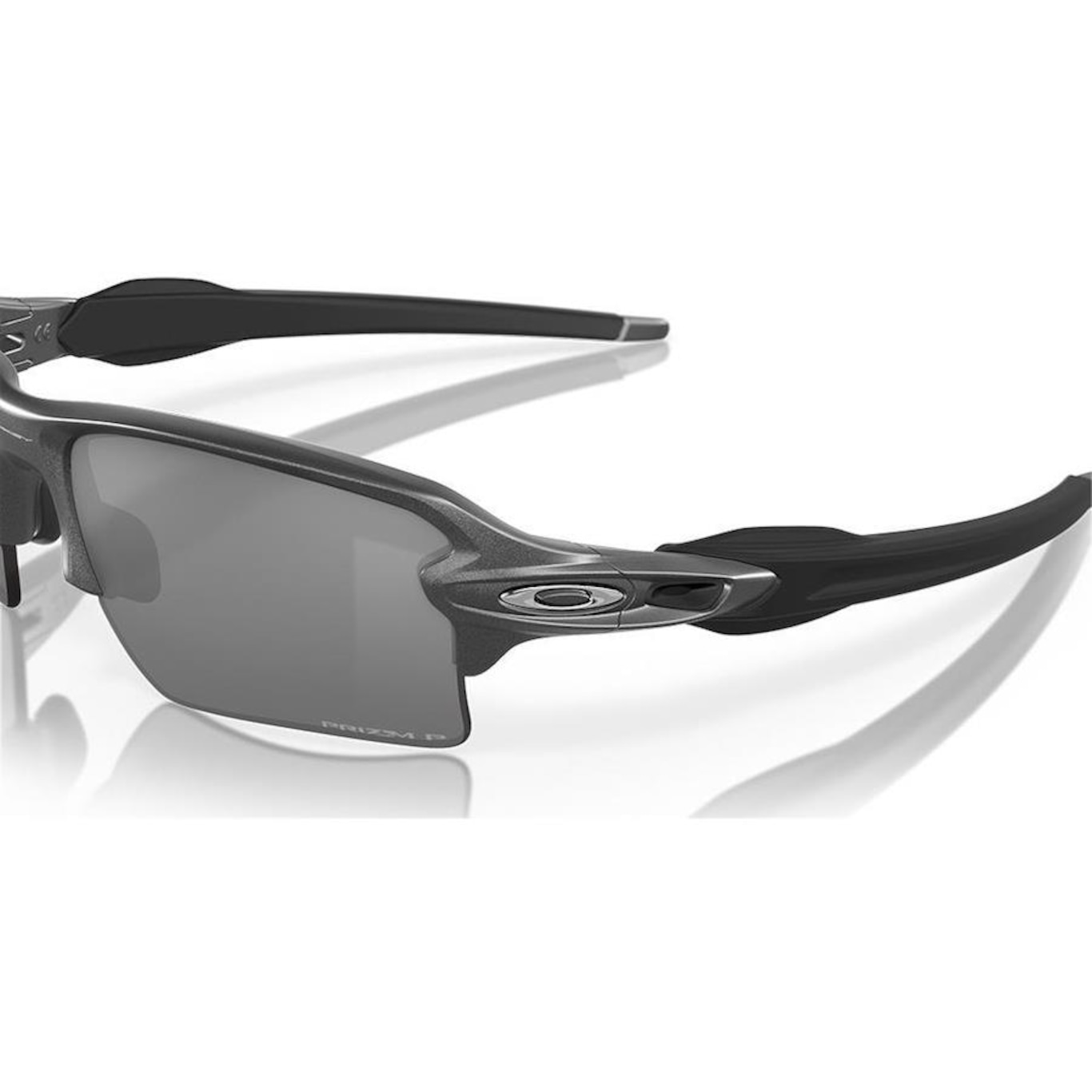 Óculos de Sol Oakley Unissex Flak 2.0 Xl Steel Prizm Polarized - Foto 5