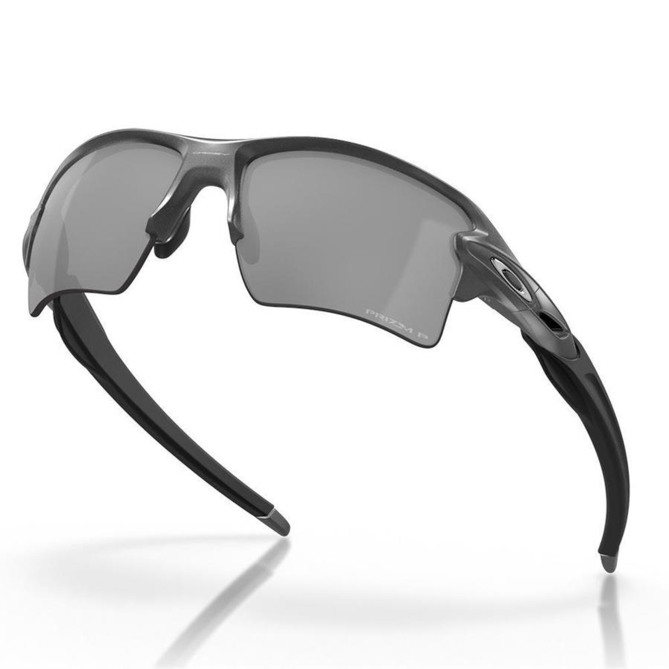 Óculos de Sol Oakley Unissex Flak 2.0 Xl Steel Prizm Polarized - Foto 6