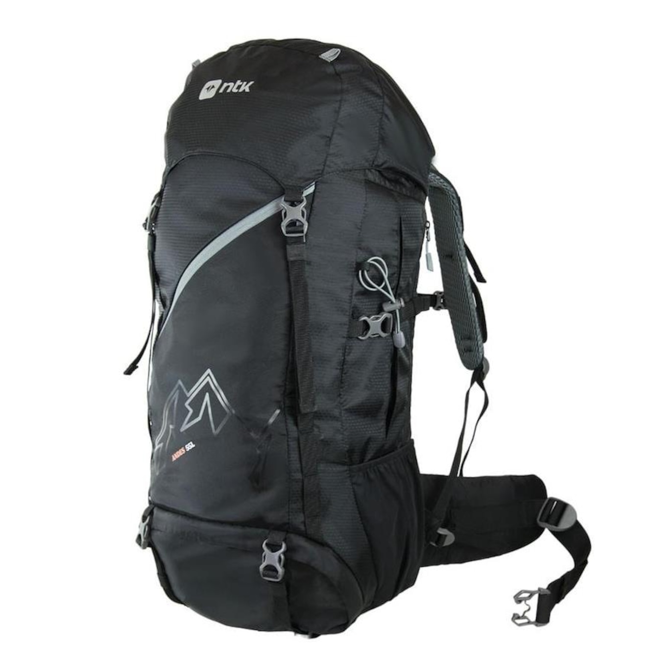 Mochila Andes Camping Trilha Grande de 55 Litros Ntk - Foto 1