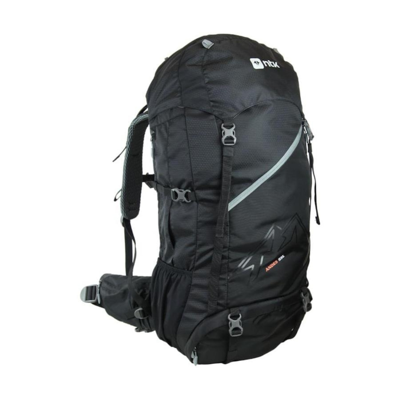 Mochila Andes Camping Trilha Grande de 55 Litros Ntk - Foto 2