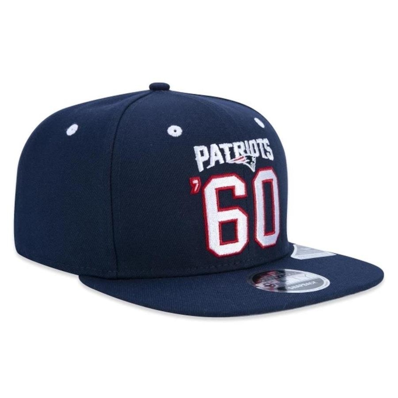 Boné Aba Reta New Era 5950 New England Patriots Core Orig.Fit - Snapback - Adulto - Foto 4