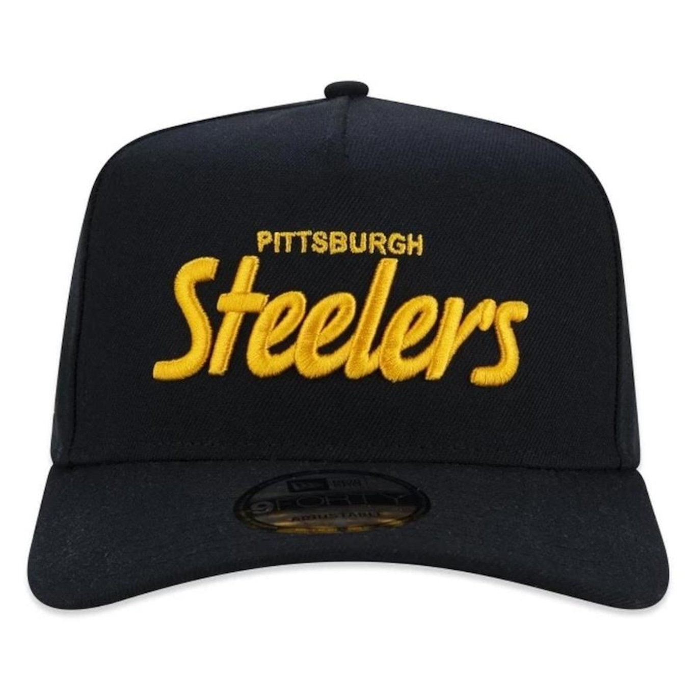 Boné Aba Curva New Era 940 A-Frame Pittsburgh Steelers Core - Snapback - Adulto - Foto 3