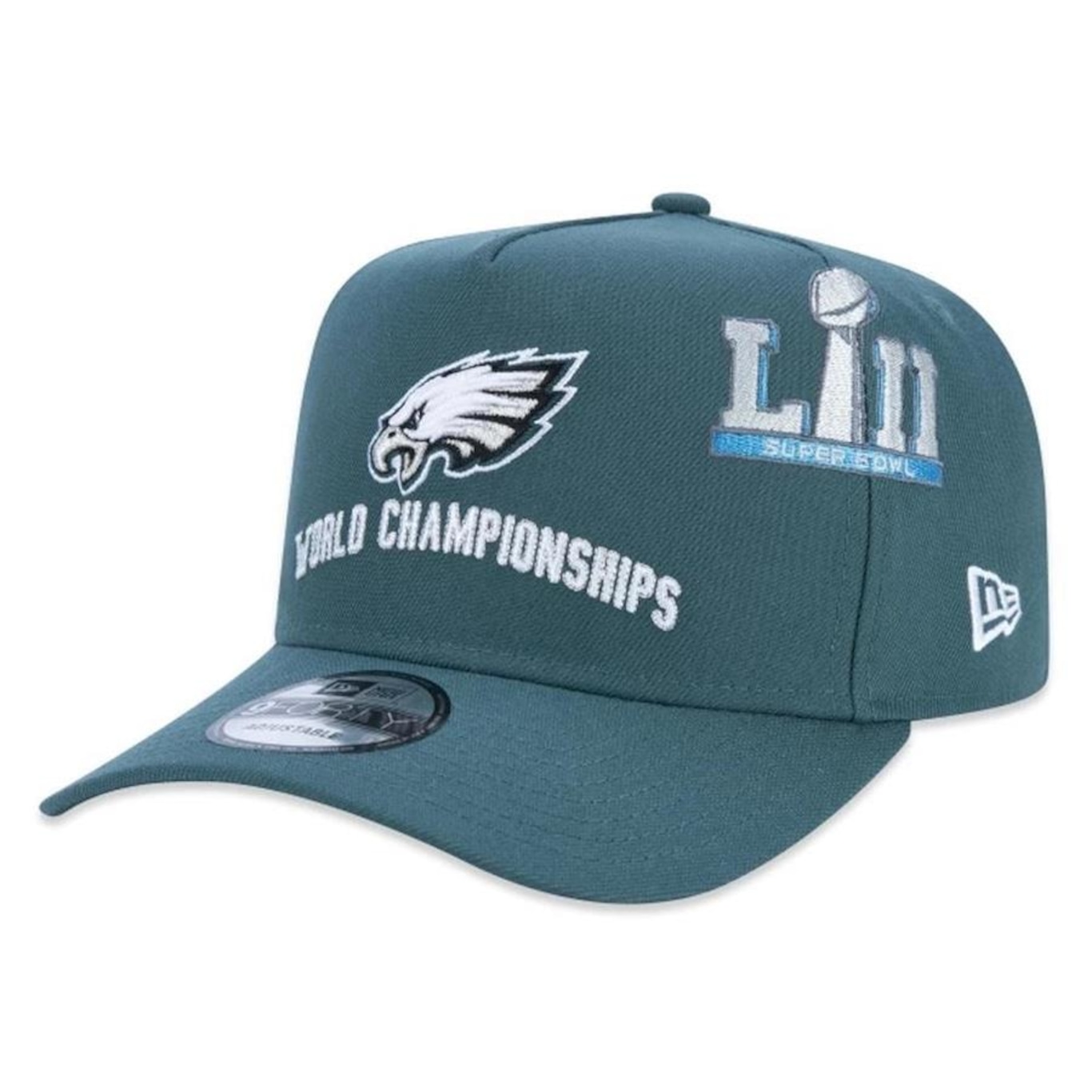 Boné Aba Curva New Era 940 A-Frame Philadelphia Eagles Core - Snapback - Adulto - Foto 1