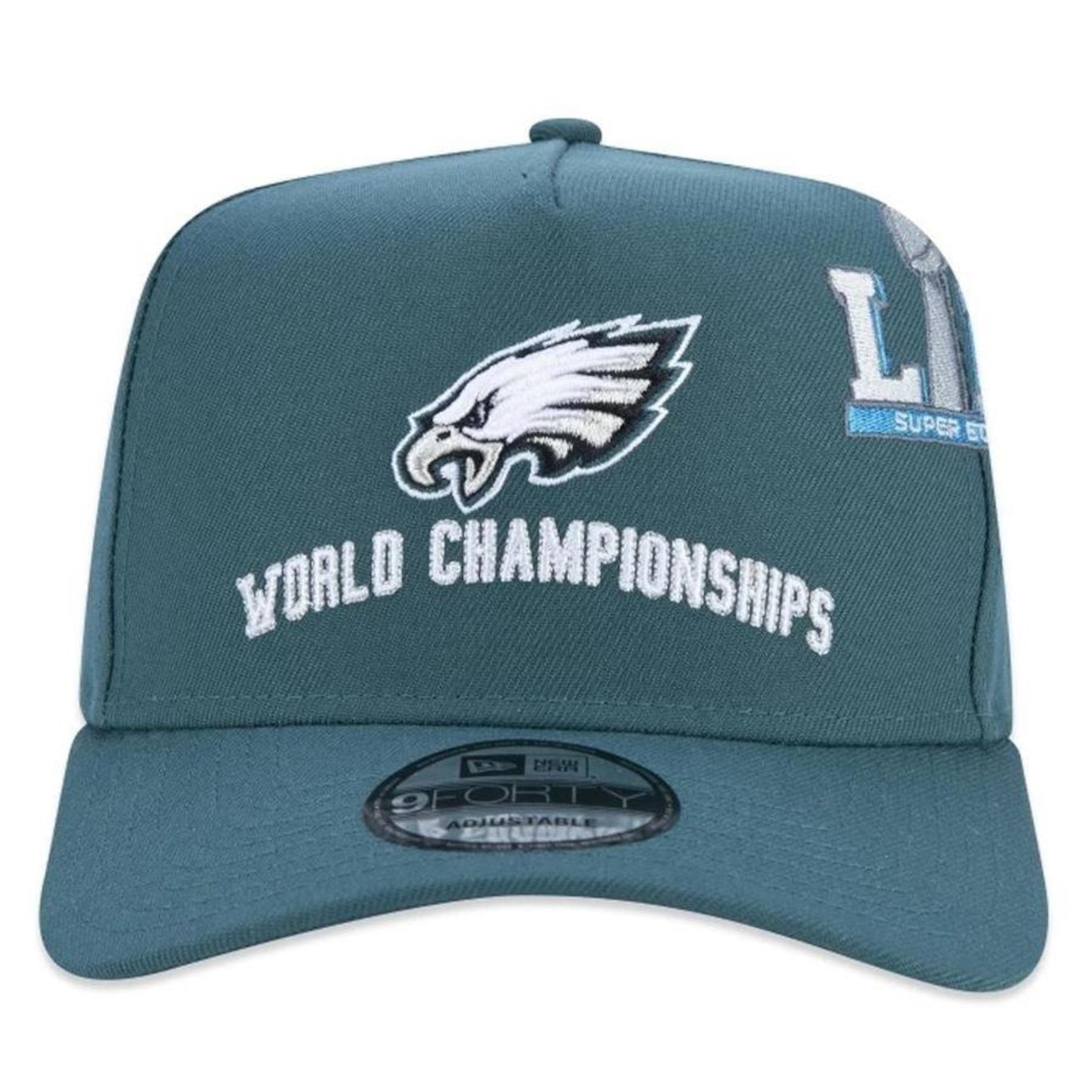 Boné Aba Curva New Era 940 A-Frame Philadelphia Eagles Core - Snapback - Adulto - Foto 3