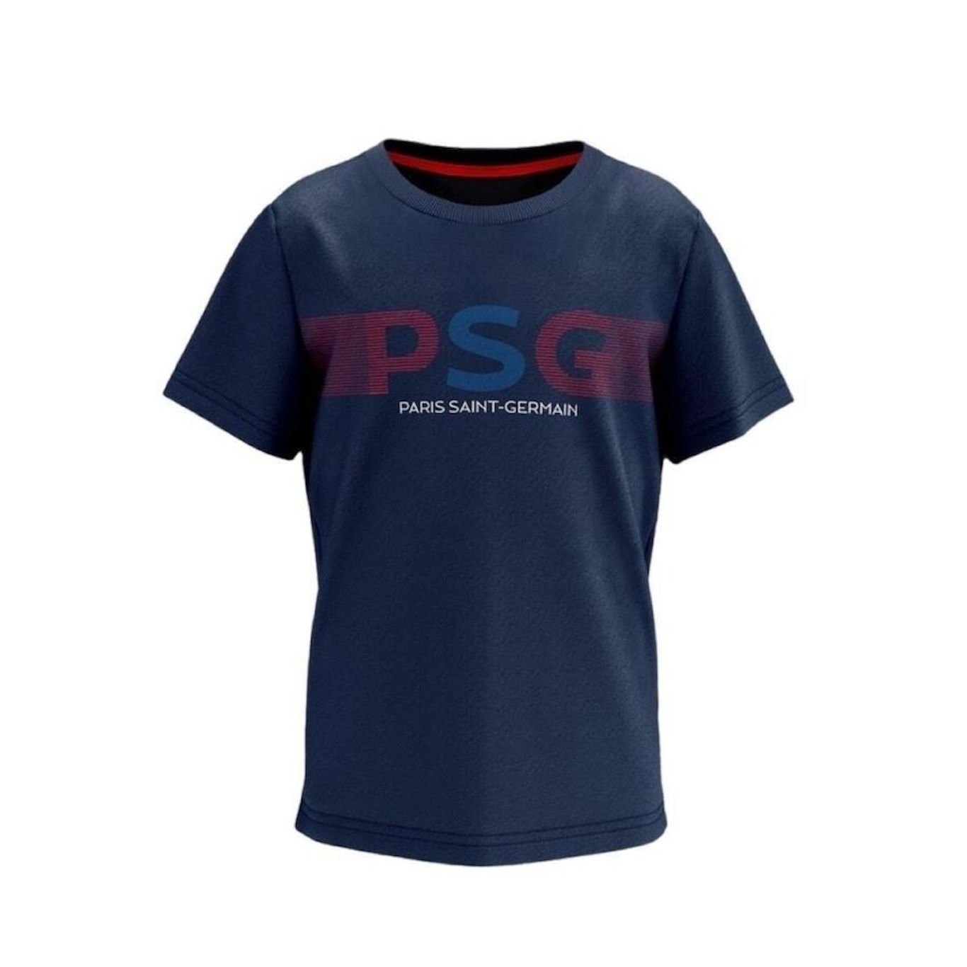 Camiseta do Paris Saint-Germain Braziline Psg Core - Infantil - Foto 1