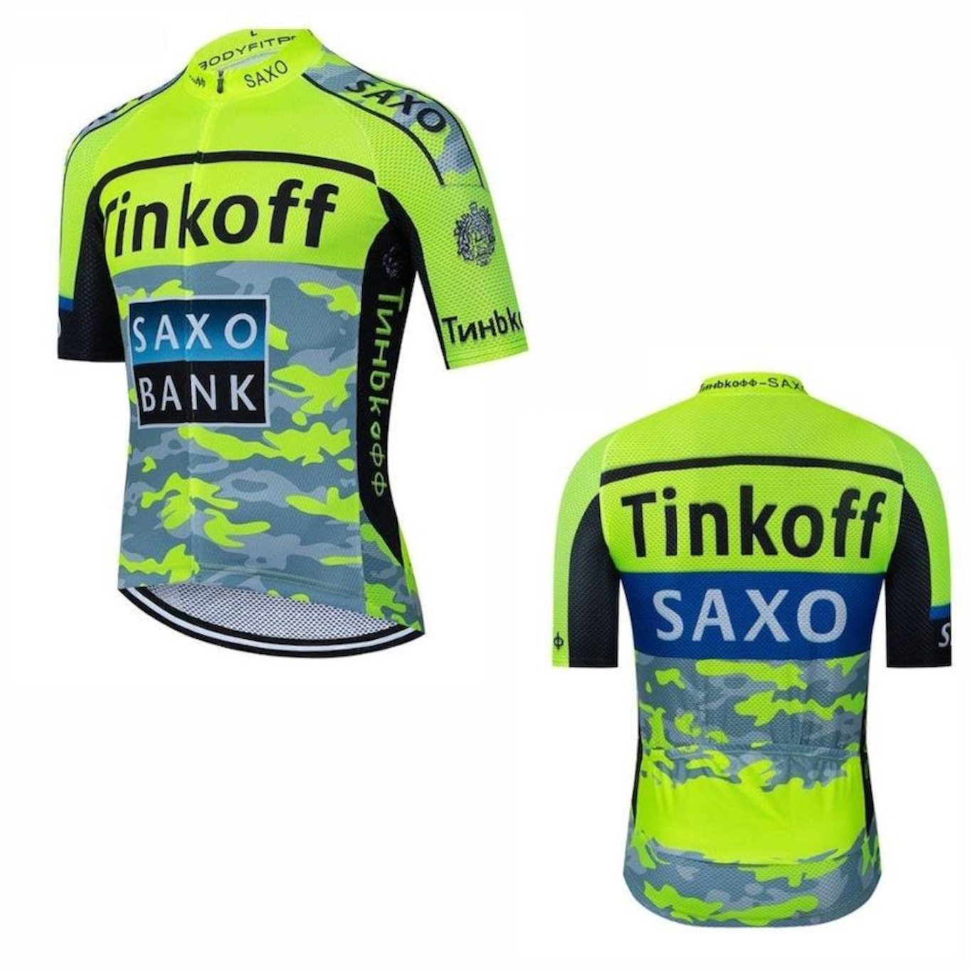 Roupa Ciclismo Masculino Bretelle Gel 9D Tinkoff Cyco - Foto 2