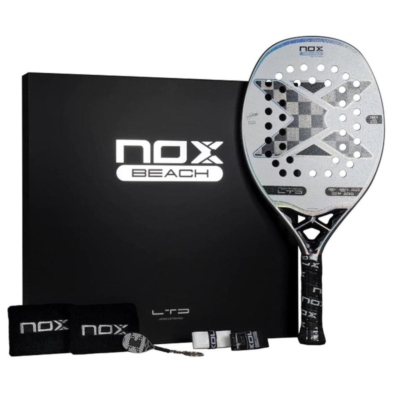 Raquete Beach Tennis Nox Ng17 Limited 2024 Nico Gianotti 18K - Foto 2