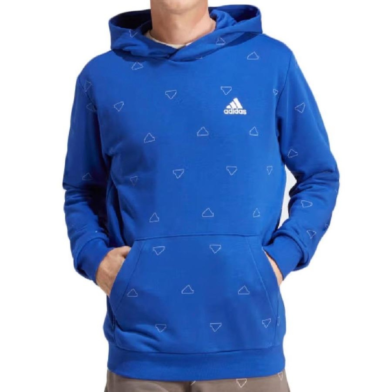 Blusão adidas Monagrama Ft Hd - Masculina - Foto 1