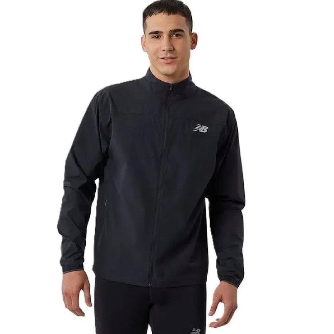 Jaqueta Corta Vento New Balance Essentials - Masculina - Foto 1