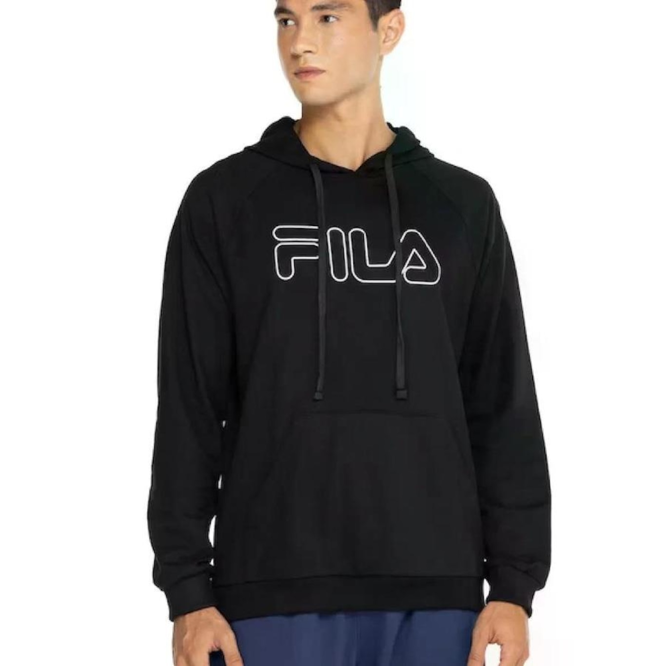 Blusão Fila Letter Winter Outline - Masculina - Foto 1