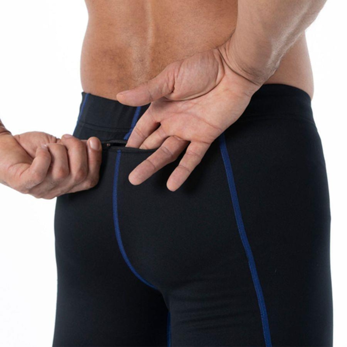 Calça Legging Mizuno Warmalite - Masculina - Foto 3