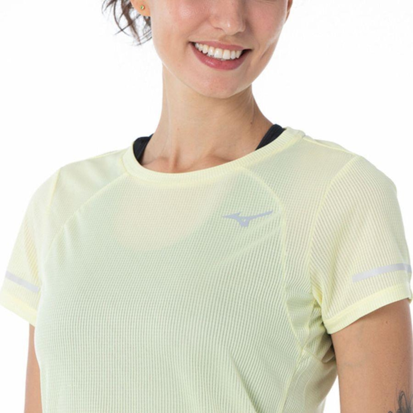 Camiseta Mizuno Dryaeroflow Tee - Feminina - Foto 3