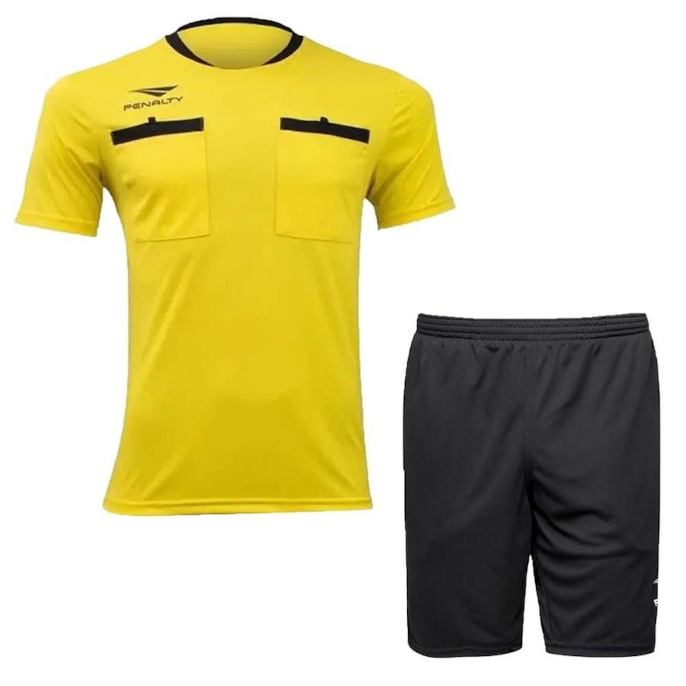 Conjunto Penalty Árbitro VI: Camisa + Calção - Masculino - Foto 1