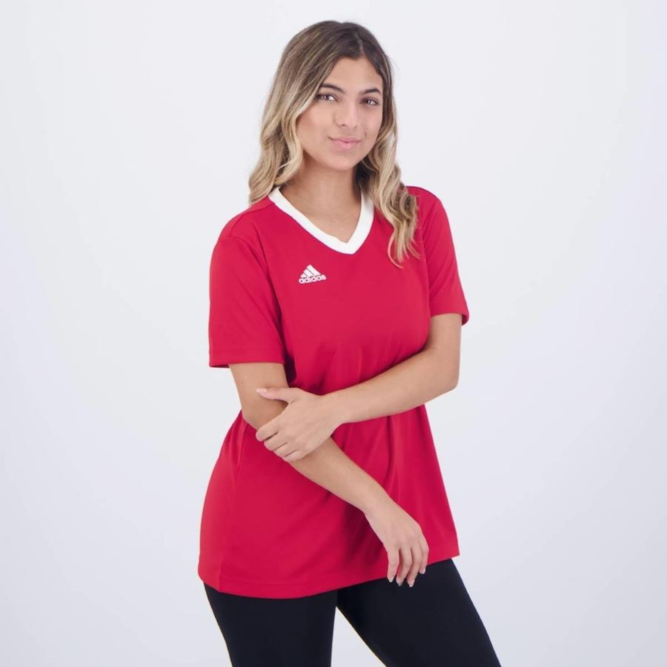 Camiseta adidas Entrada 22 - Feminina - Foto 2