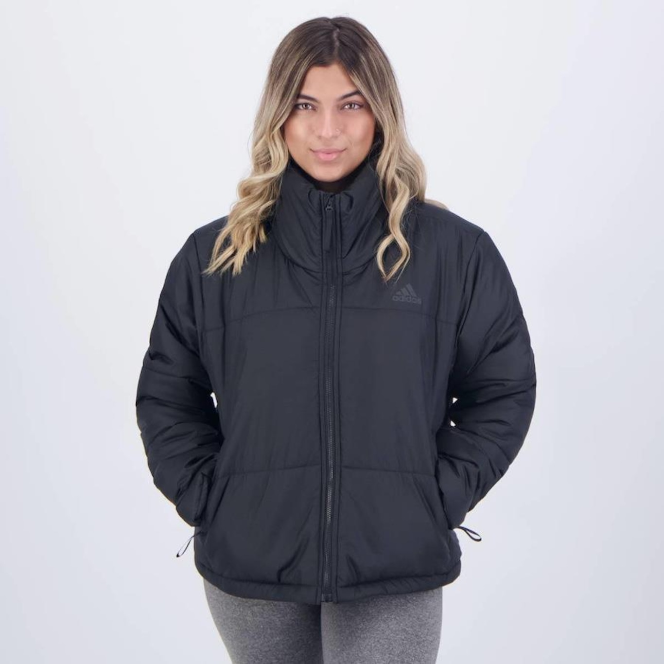 Jaqueta sem Capuz adidas Puffer - Feminina - Foto 1