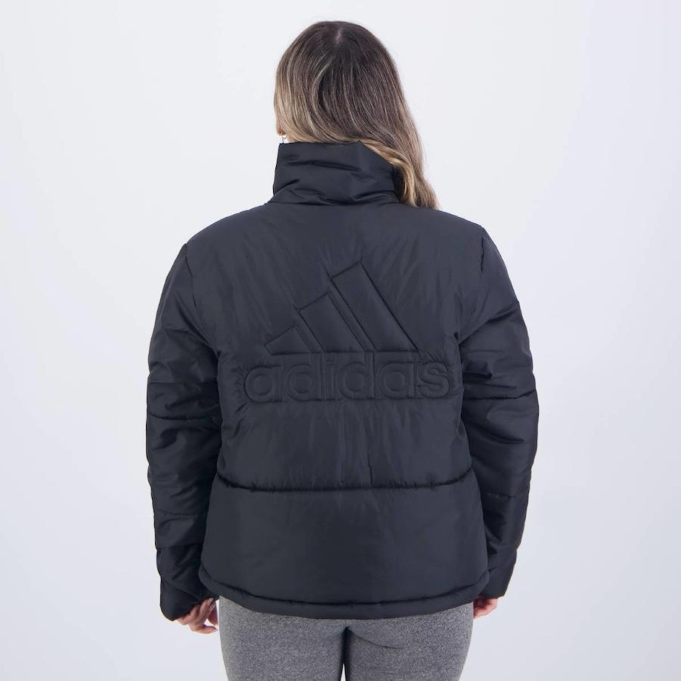 Jaqueta sem Capuz adidas Puffer - Feminina - Foto 4