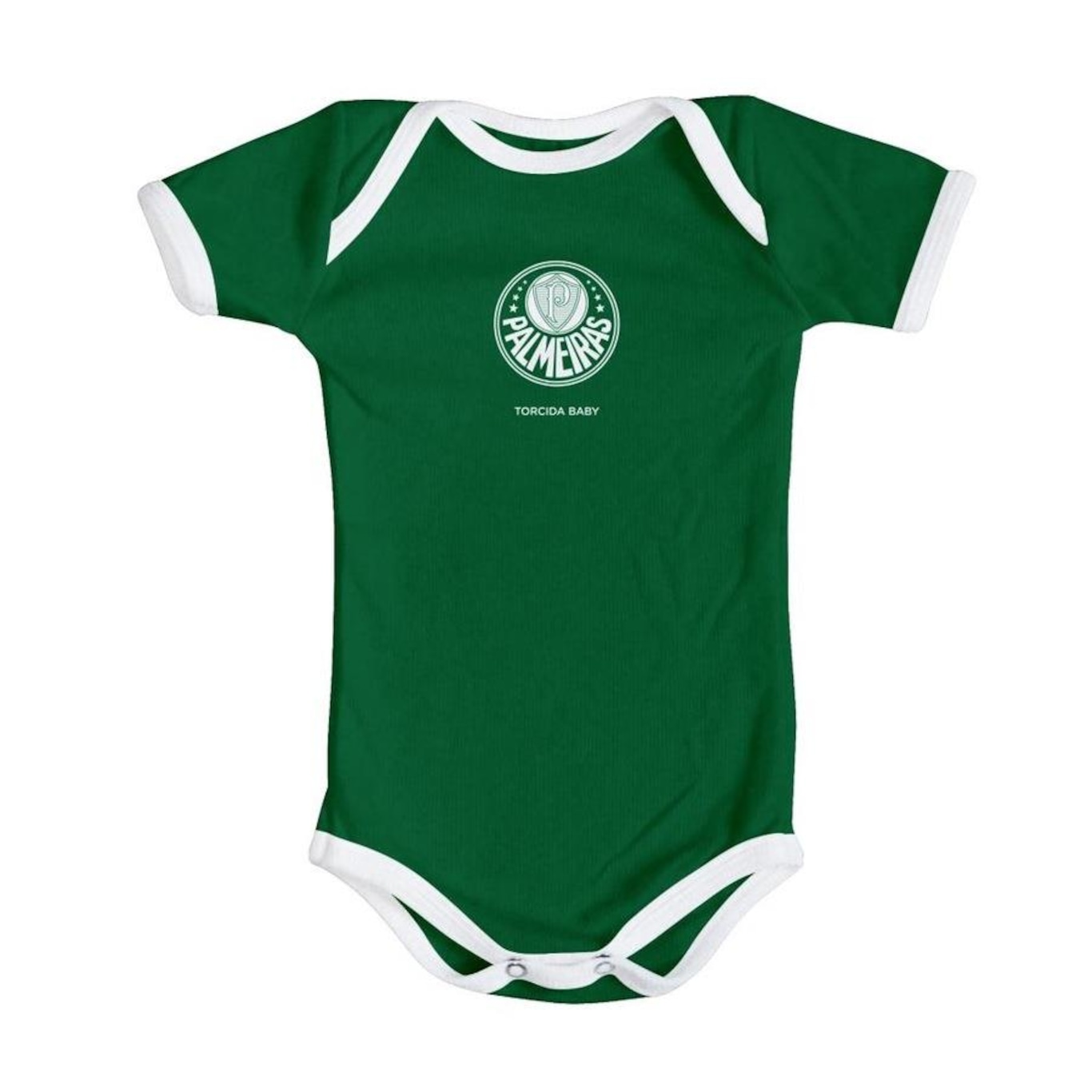 Body do Palmeiras Verde Torcida Baby Oficial - Infantil - Foto 1