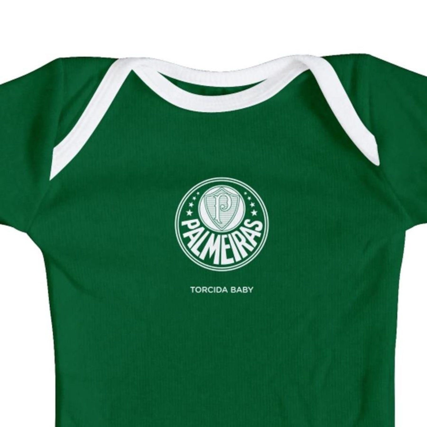 Body do Palmeiras Verde Torcida Baby Oficial - Infantil - Foto 2