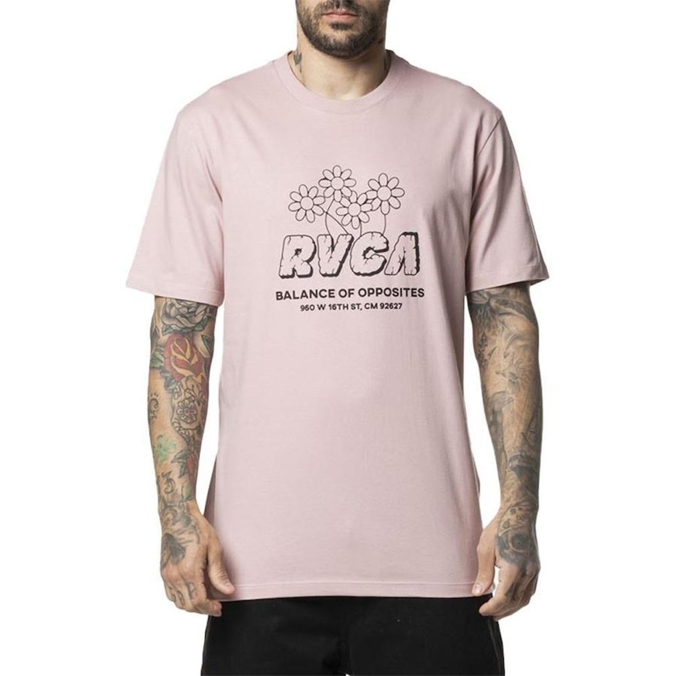 Camiseta Rvca Gardener Wt24 - Masculina - Foto 1