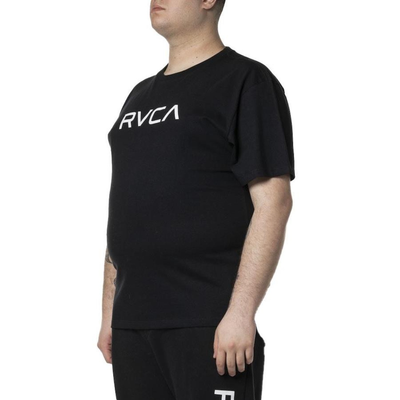 Camiseta Rvca Big Rvca Plus Size Wt24 - Masculina - Foto 3