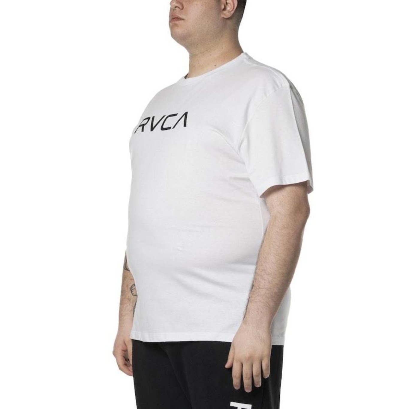 Camiseta Rvca Big Rvca Plus Size Wt24 - Masculina - Foto 3