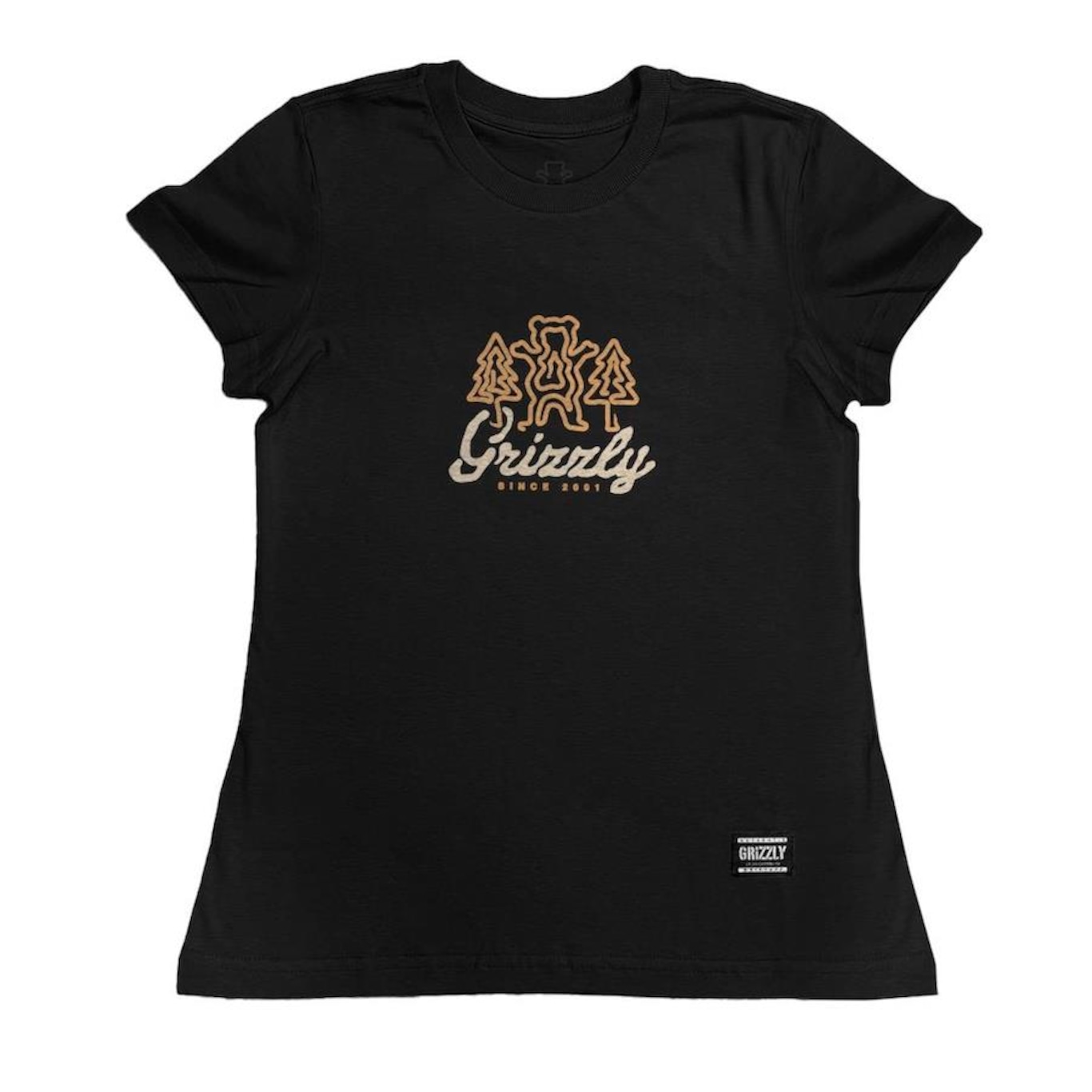 Camiseta Feminina Grizzly Windy Creek - Foto 1