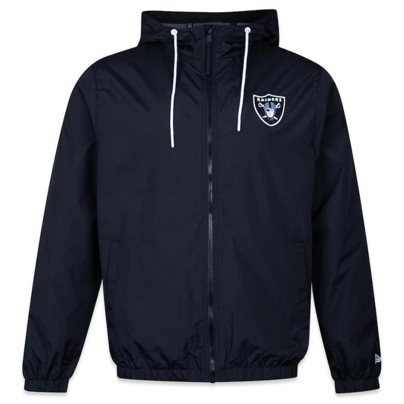 Jaqueta New Era Corta Vento Windbreaker Las Vegas Raiders - Masculina - Foto 1