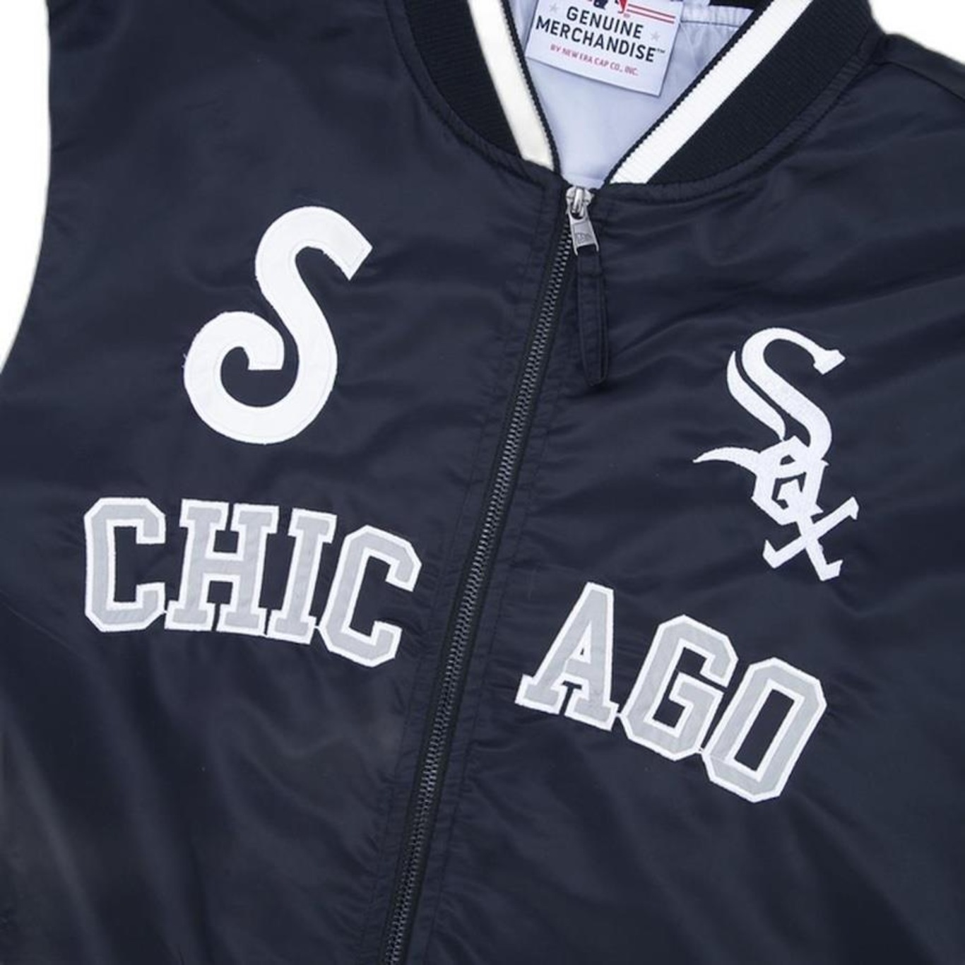 Jaqueta New Era Varsity Chicago White Sox Club House - Masculina - Foto 3