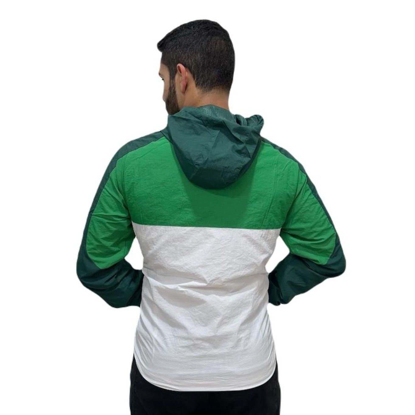 Jaqueta Palmeiras Corta Vento Sensation Betel - Masculina - Foto 4