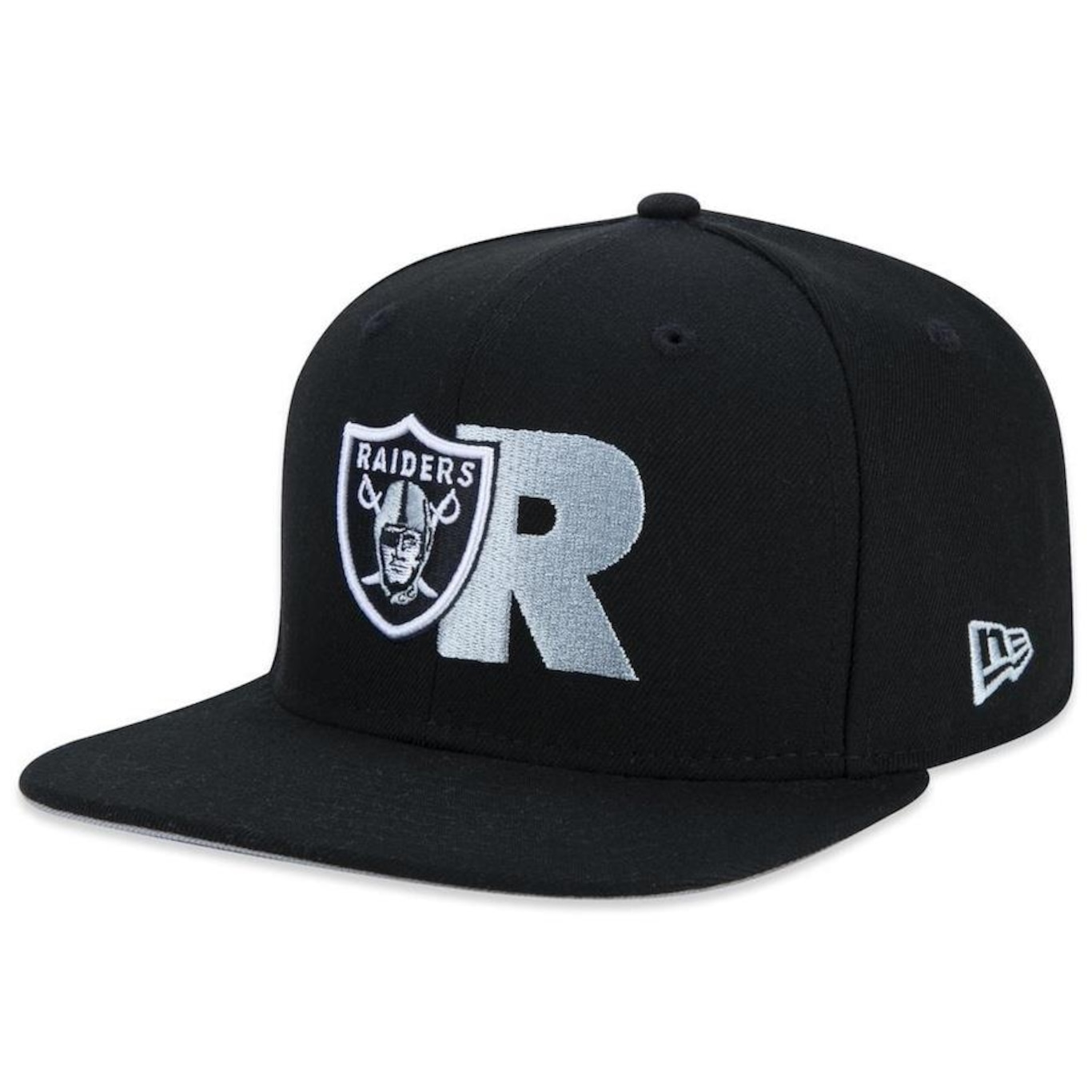 Bone Aba Reta New Era 9Fifty orig.Fit Las Vegas Raiders Club House - Masculino - Foto 1