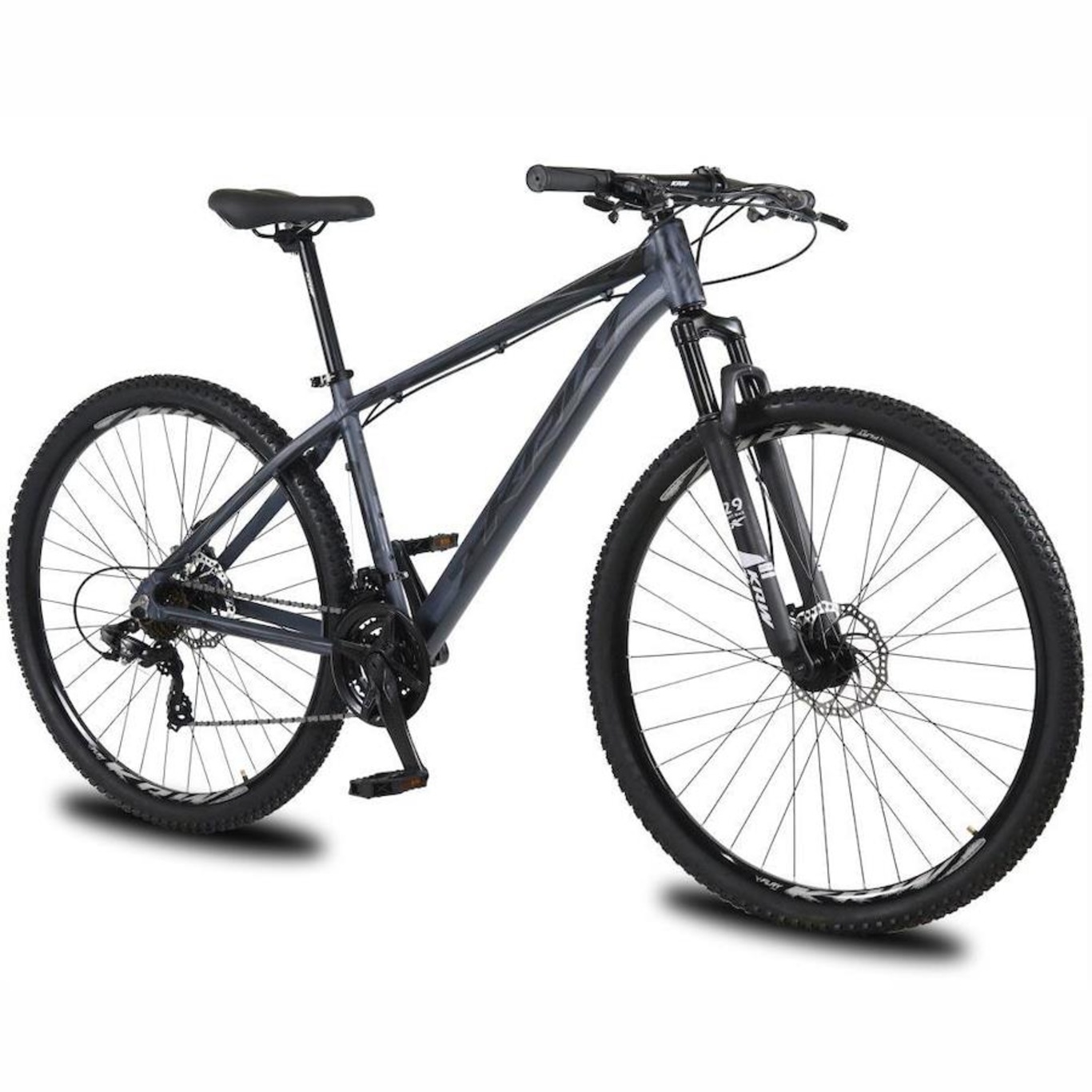 Bicicleta Aro 29 KRW em Alumínio 24 Velocidades Freio à Disco Suspensão Dianteira Mountain Bike Kr1 - Foto 1