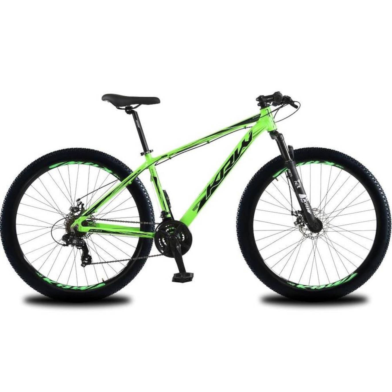 Bicicleta Aro 29 KRW em Alumínio 24 Velocidades Freio à Disco Suspensão Dianteira Mountain Bike Kr1 - Foto 1