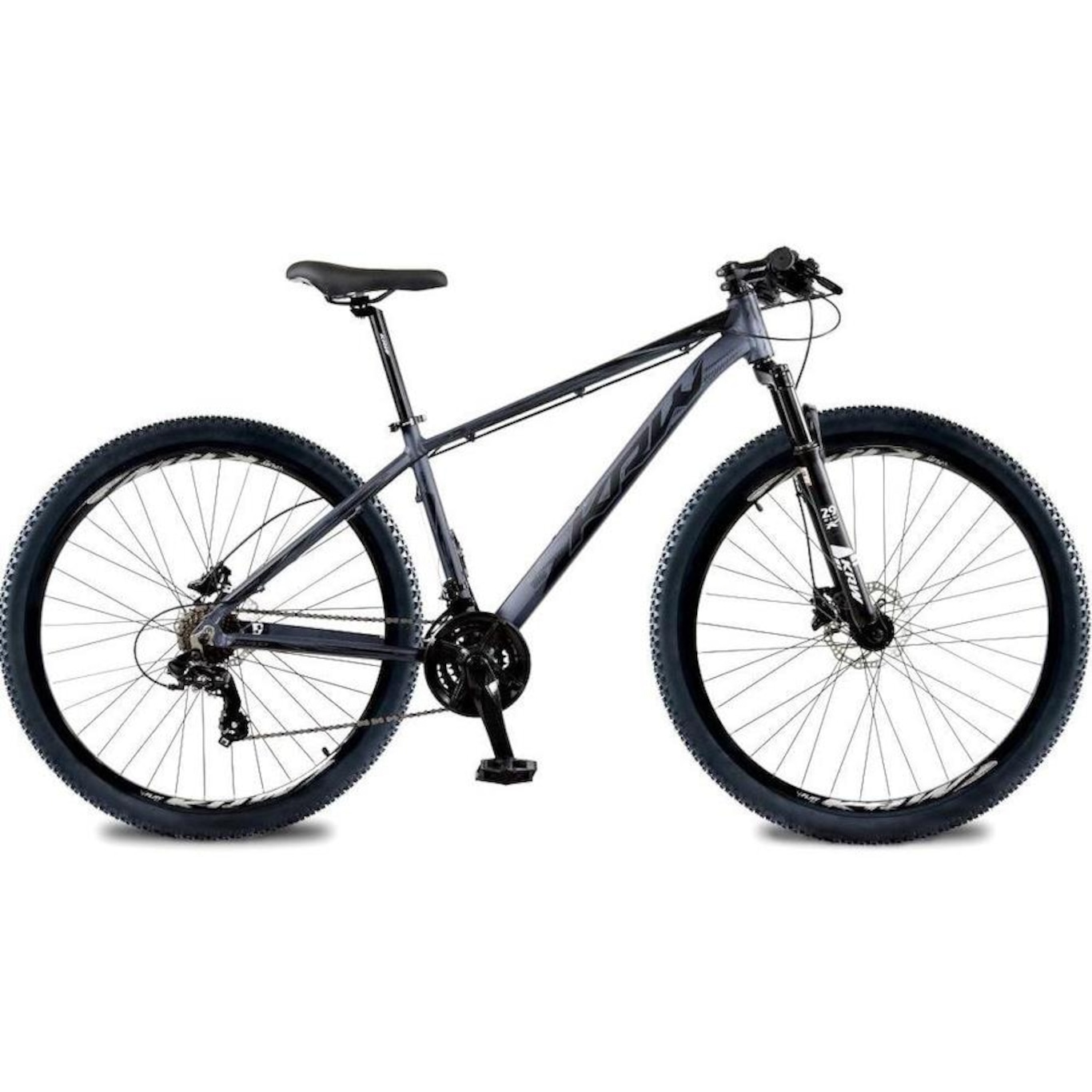 Bicicleta Aro 29 KRW em Alumínio 24 Velocidades Freio Hidráulico Suspensão Dianteira Mountain Bike Kr2 - Foto 1