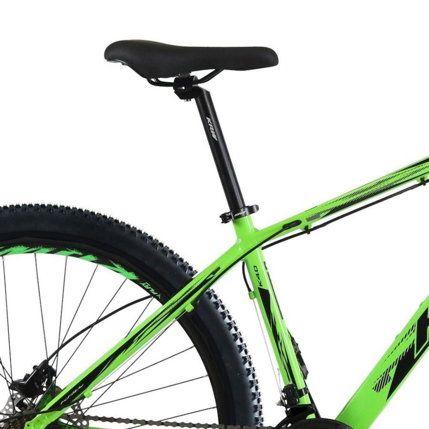 Bicicleta Aro 29 KRW em Alumínio 24 Velocidades Freio Hidráulico Suspensão Dianteira Mountain Bike Kr2 - Foto 4