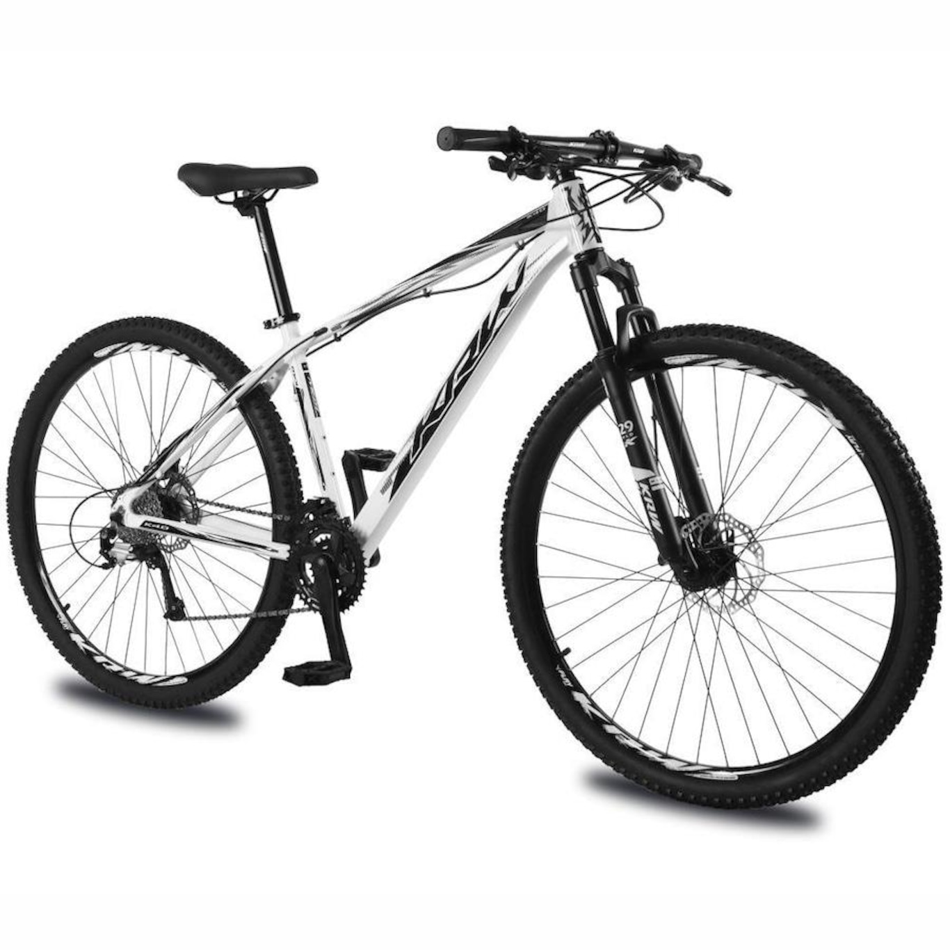 Bicicleta Aro 29 KRW em Alumínio 27 Velocidades Freio Hidráulico Suspensão Dianteira Mountain Bike Kr4 - Foto 1