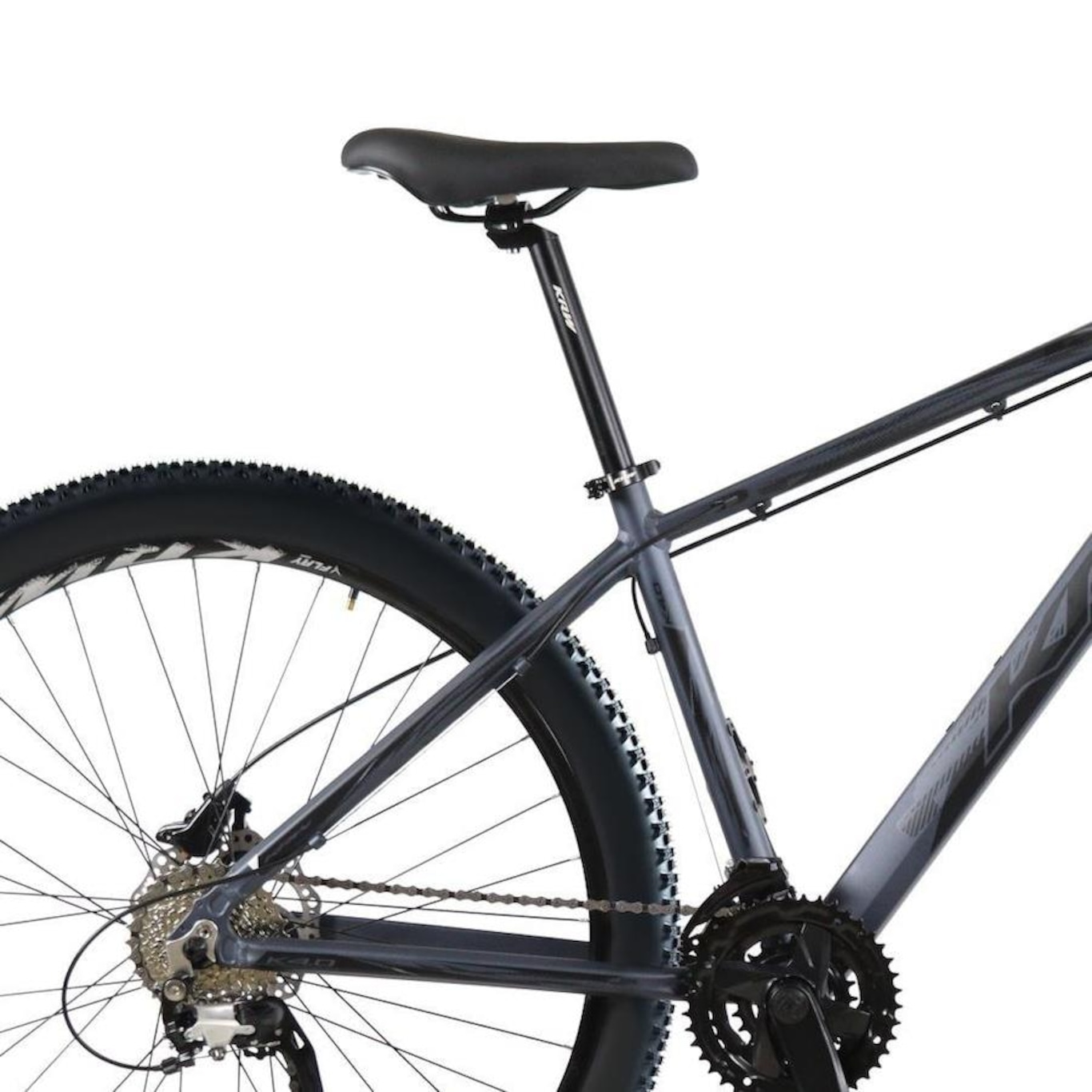 Bicicleta Aro 29 KRW em Alumínio 27 Velocidades Freio Hidráulico Suspensão Dianteira Mountain Bike Kr4 - Foto 4