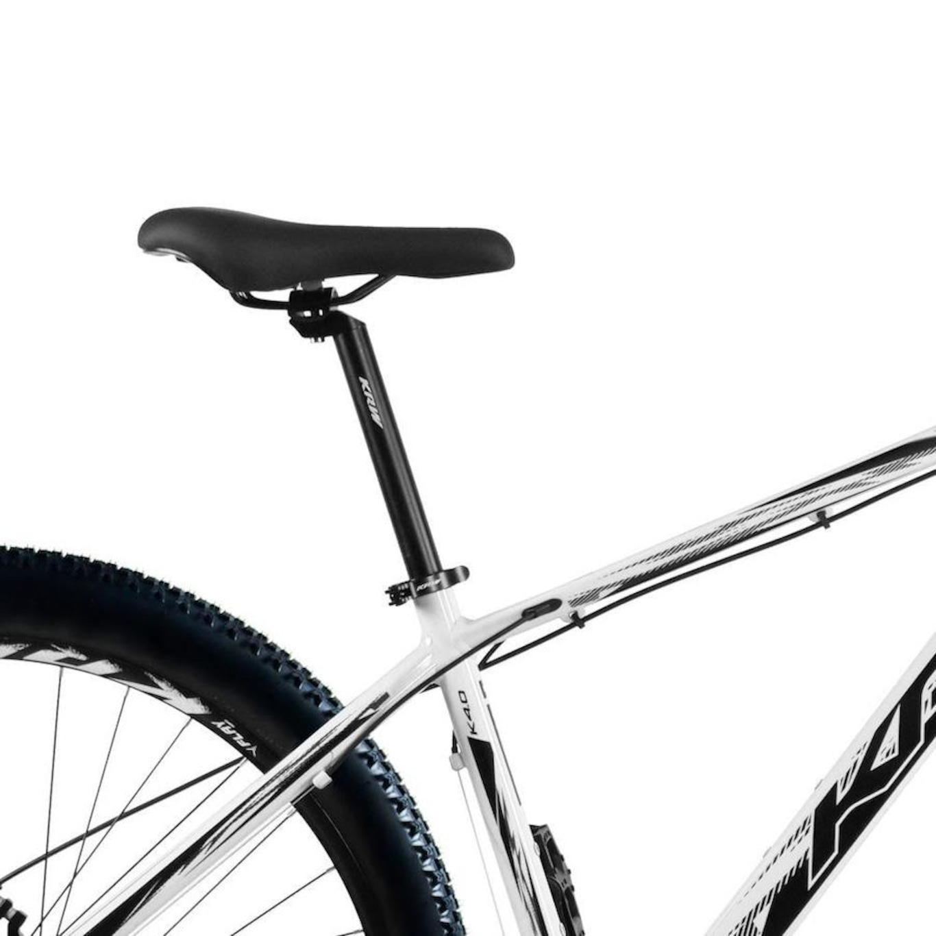 Bicicleta aro 29 Krw alumínio Shimano Tz 21 Velocidades Freio a Disco Suspensão Mountain Bike Kr7 - Adulto - Foto 4