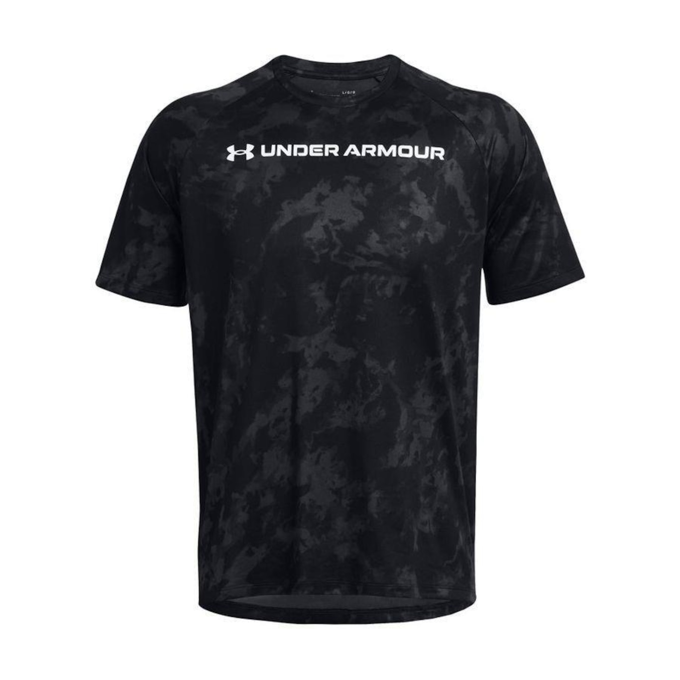 Camiseta de Treino Under Armour Tech abc Camo - Masculina - Foto 3