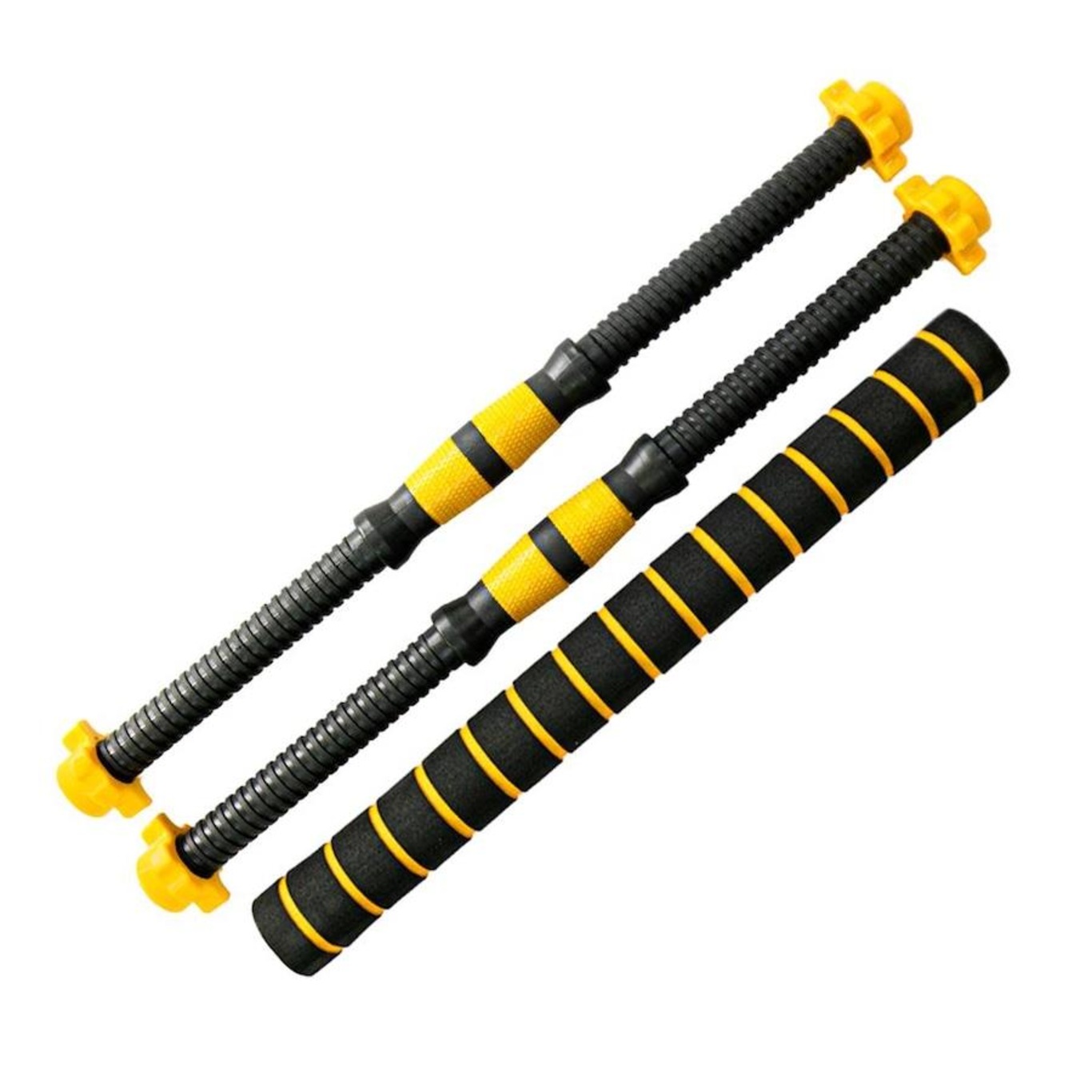 Barra Supino Halter Musculação E Conector Yangfit Kit 2 Em 1 - Foto 3