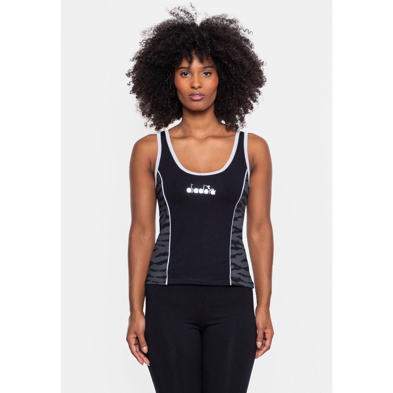 Camiseta Regata Diadora Flur - Feminina - Foto 1