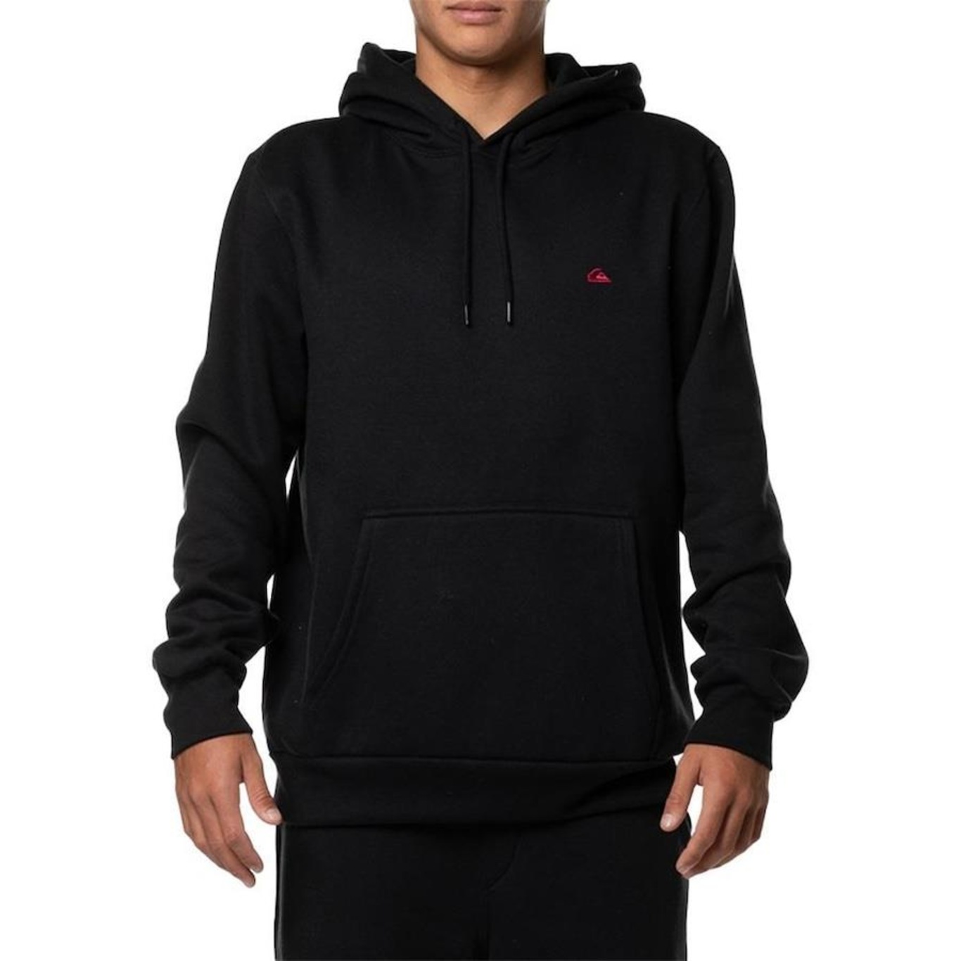 Blusão de Moletom Quiksilver Canguru Embroidery 280G - Masculino - Foto 1