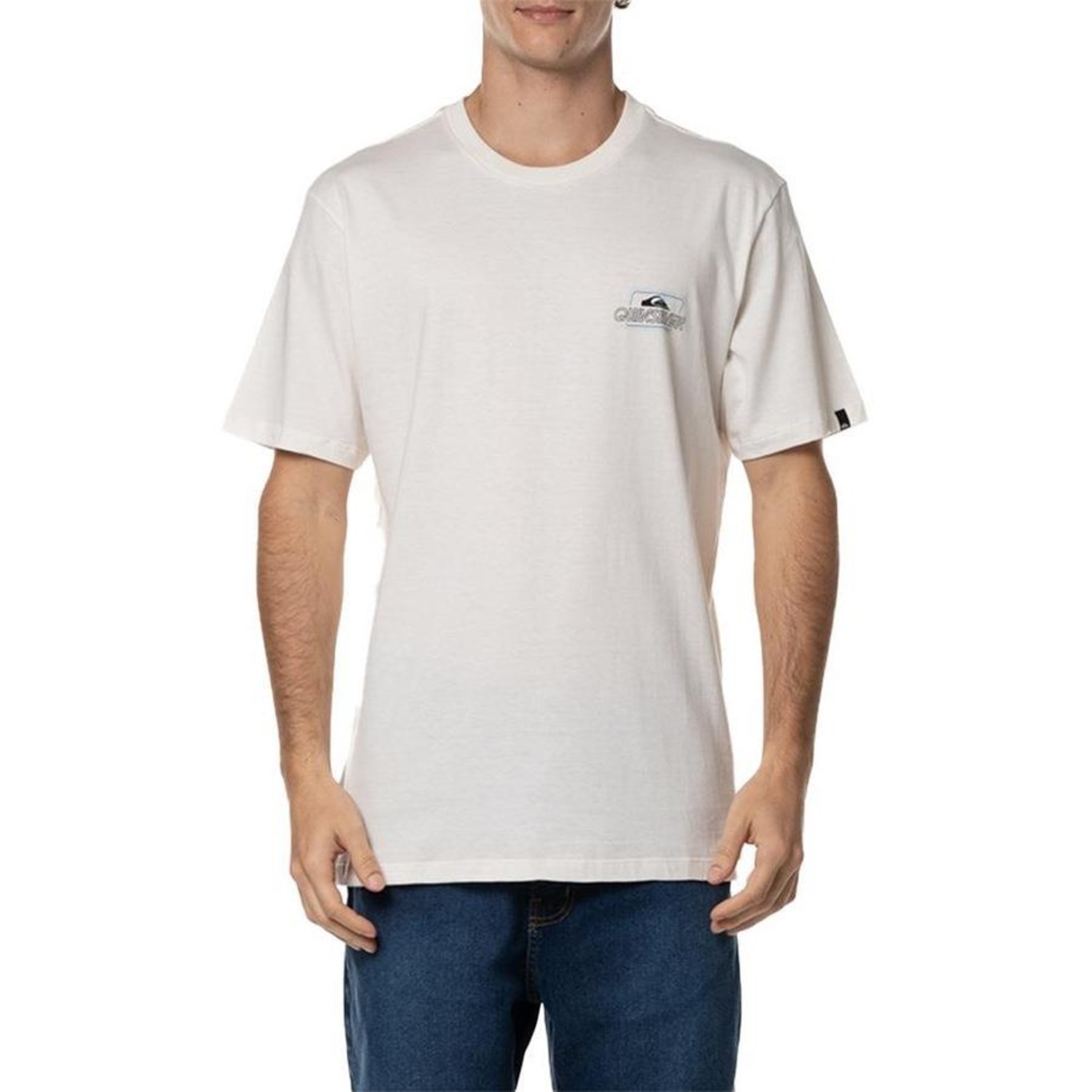 Camiseta Quiksilver Line By Line - Masculina - Foto 1